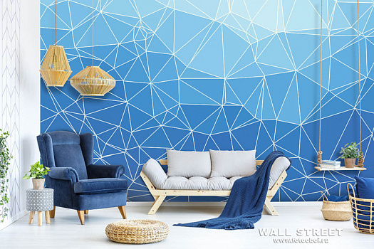 Фотообои в интерьере артикул Geometry 26, GEOMETRY, Wall street Фотообои в интерьере артикул Geometry 26, GEOMETRY, Wall street