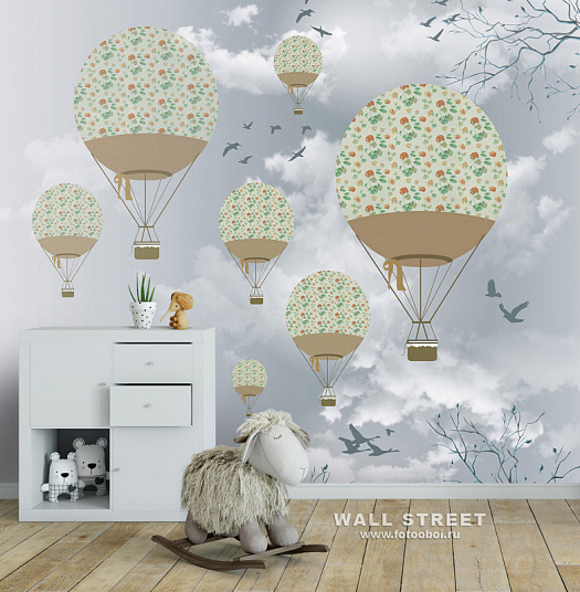 Фотообои в интерьере артикул BonVoyage 9, BON VOYAGE, Wall street