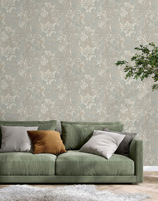 Обои в интерьере артикул 7245-04, Byzantium, Euro Decor Обои в интерьере артикул 7245-04, Byzantium, Euro Decor
